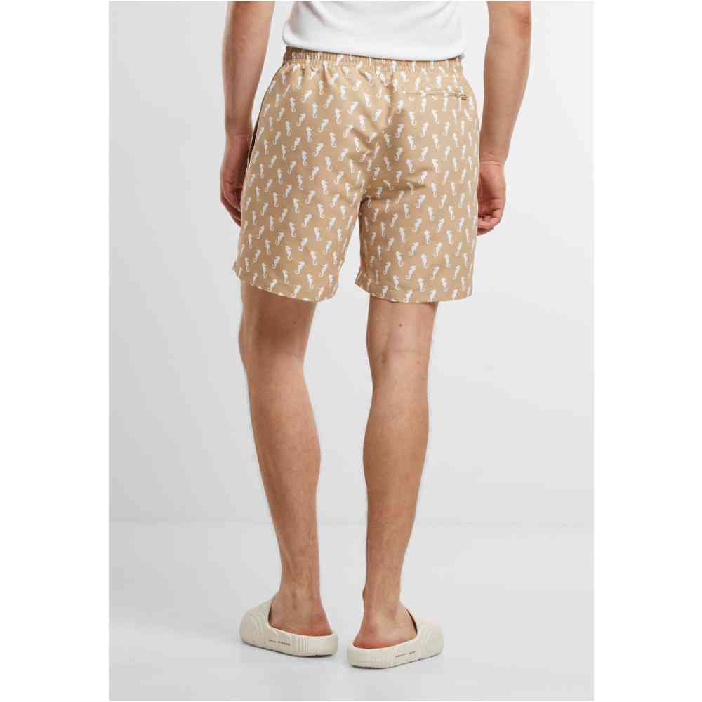 Urban Classics - Pattern Maillot de bain - Beige
